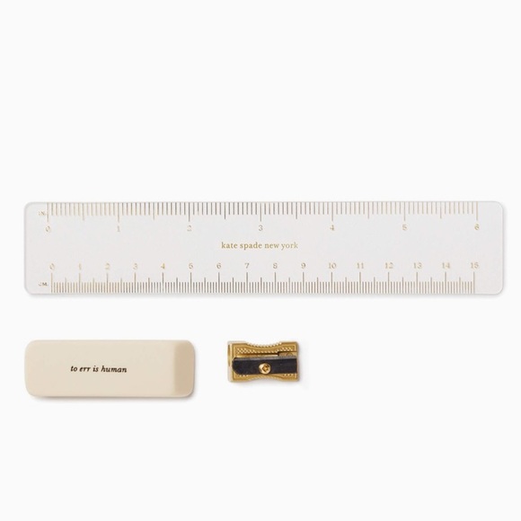 Kate Spade New York Gold Pencil Pouch - Picture 4 of 4